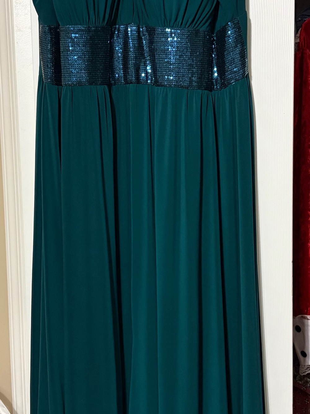 R&M Richards Teal Formal Dress